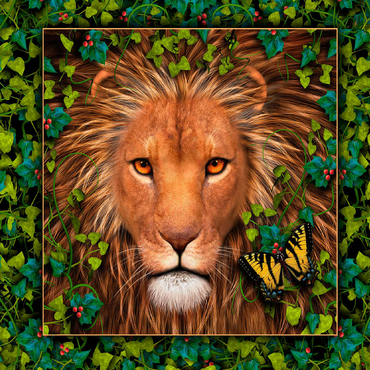 Return of the King Wildlife - Laurie Prindle 100 Jigsaw Puzzle 3D Modell