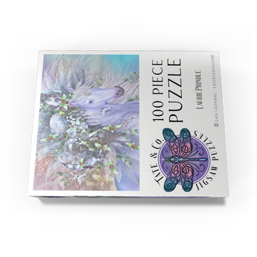 Forest Spirit: Winter Horse Laurie Prindle 100 Jigsaw Puzzle box view3