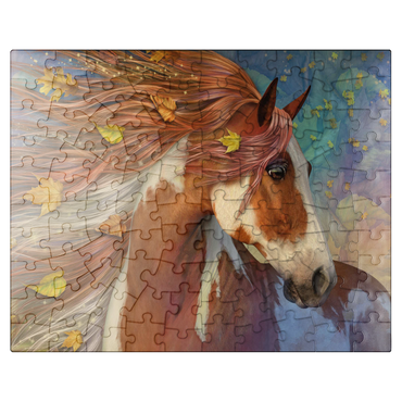puzzleplate Amberfall Horse Laurie Prindle 100 Jigsaw Puzzle