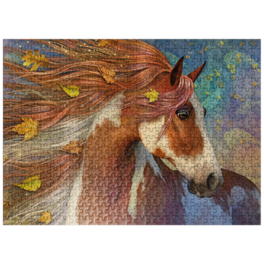 puzzleplate Amberfall Horse Laurie Prindle 500 Jigsaw Puzzle