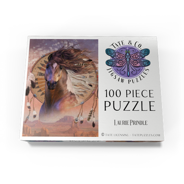 Native Son Native American Horse Laurie Prindle 100 Jigsaw Puzzle box view3