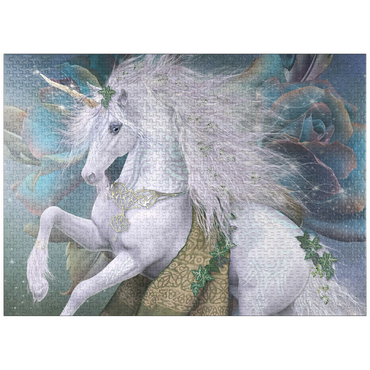 puzzleplate Kieran Unicorn Laurie Prindle 1000 Jigsaw Puzzle