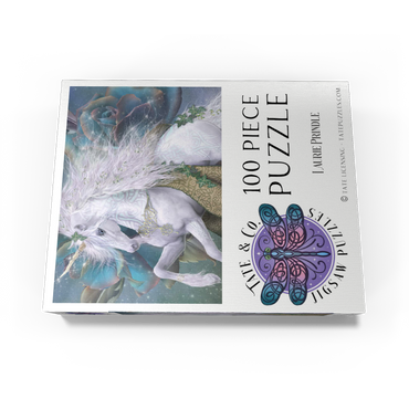 Kieran Unicorn Laurie Prindle 100 Jigsaw Puzzle box view3
