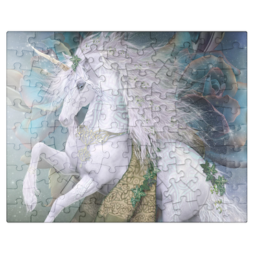 puzzleplate Kieran Unicorn Laurie Prindle 100 Jigsaw Puzzle
