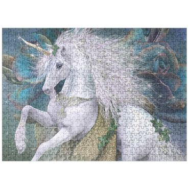 puzzleplate Kieran Unicorn Laurie Prindle 500 Jigsaw Puzzle