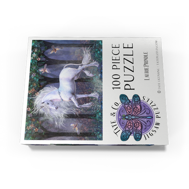 Sacred Grove Unicorn Laurie Prindle 100 Jigsaw Puzzle box view3