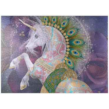 puzzleplate Soraya Unicorn Laurie Prindle 1000 Jigsaw Puzzle