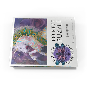 Soraya Unicorn Laurie Prindle 100 Jigsaw Puzzle box view3