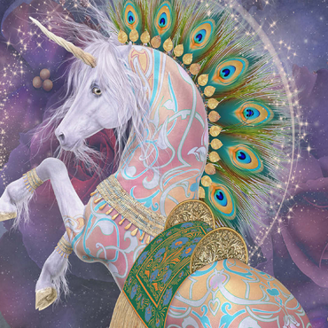 Soraya Unicorn Laurie Prindle 100 Jigsaw Puzzle 3D Modell