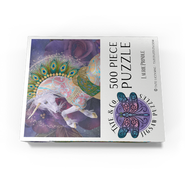 Soraya Unicorn Laurie Prindle 500 Jigsaw Puzzle box view3