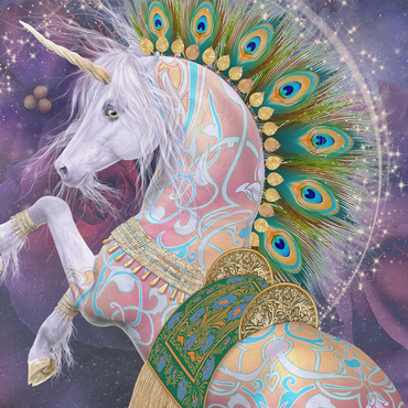 Soraya Unicorn Laurie Prindle 500 Jigsaw Puzzle 3D Modell