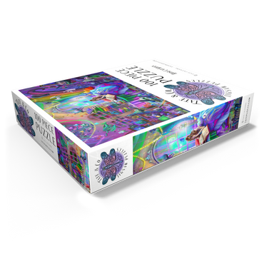 Magic Study Rainbow Edition - Rose Cat Khan 100 Jigsaw Puzzle box view1