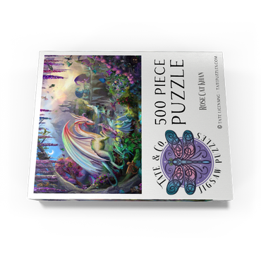 Dragon Valley - Rose Cat Khan 500 Jigsaw Puzzle box view3