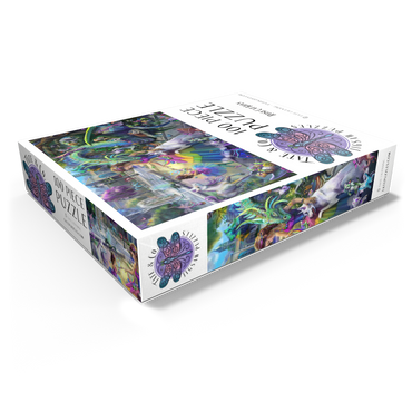 Dragon's Garden - Rose Cat Khan 100 Jigsaw Puzzle box view1