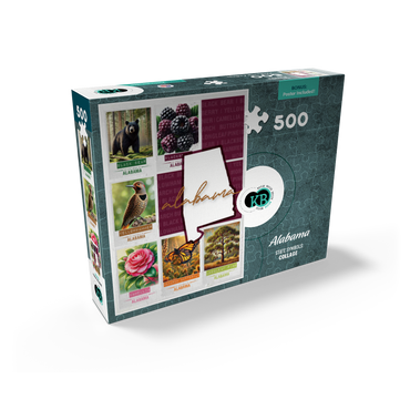 Alabama: State Symbols Poster 500 Jigsaw Puzzle box view2