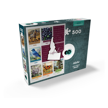 Idaho: State Symbols Poster 500 Jigsaw Puzzle box view2