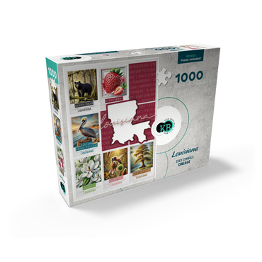 Louisiana: State Symbols Poster 1000 Jigsaw Puzzle box view2