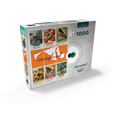 Maryland: State Symbols Poster 1000 Jigsaw Puzzle box view2
