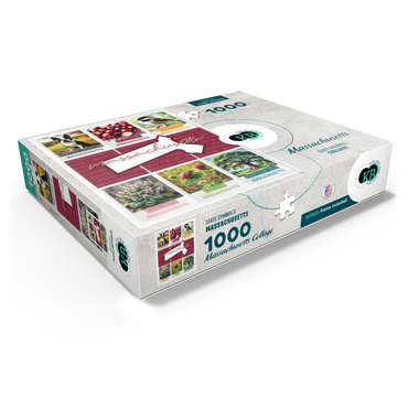 Massachusetts: State Symbols Poster 1000 Jigsaw Puzzle box view1