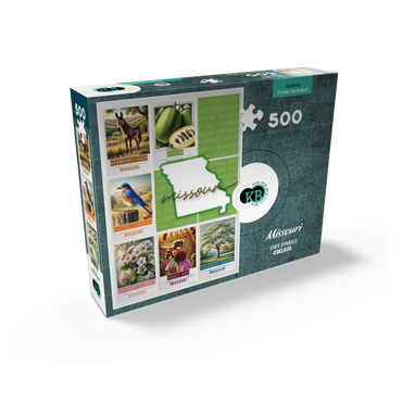 Missouri: State Symbols Poster 500 Jigsaw Puzzle box view2