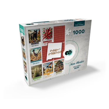 New Mexico: State Symbols Poster 1000 Jigsaw Puzzle box view2