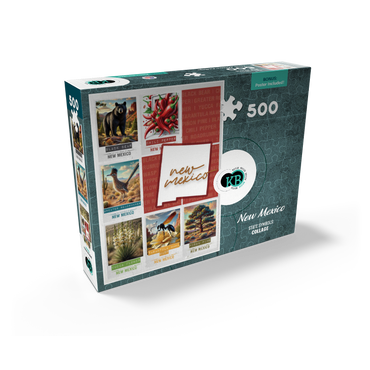 New Mexico: State Symbols Poster 500 Jigsaw Puzzle box view2