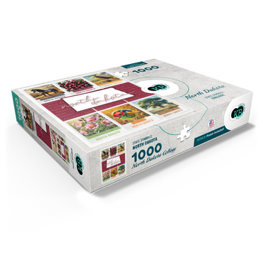 North Dakota: State Symbols Poster 1000 Jigsaw Puzzle box view1