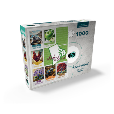 Rhode Island: State Symbols Poster 1000 Jigsaw Puzzle box view2