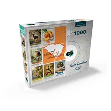 South Carolina: State Symbols Poster 1000 Jigsaw Puzzle box view2