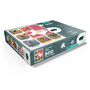 Texas: State Symbols Poster 500 Jigsaw Puzzle box view1