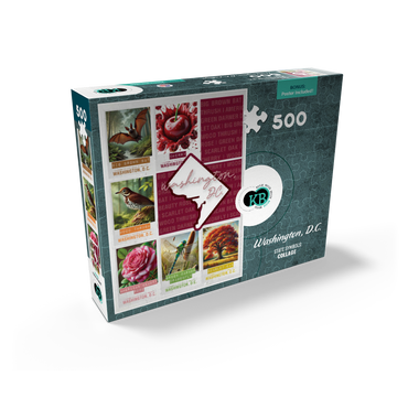 Washington, D.C.: State Symbols Poster 500 Jigsaw Puzzle box view2