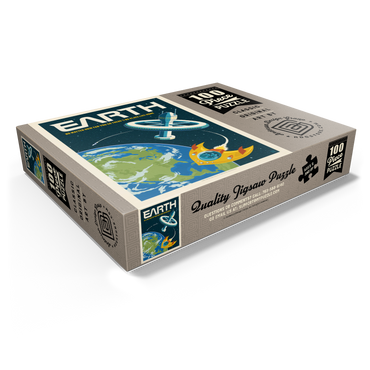Earth: No Place Like Home, Vintage Poster 100 Jigsaw Puzzle box view1