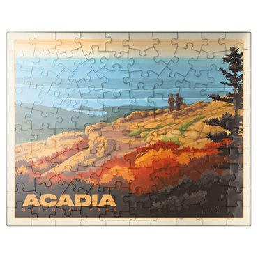 puzzleplate Acadia National Park: 100th Anniversary (Horizontal) 100 Jigsaw Puzzle