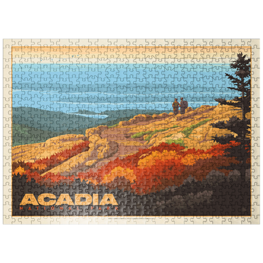 puzzleplate Acadia National Park: 100th Anniversary (Horizontal) 500 Jigsaw Puzzle