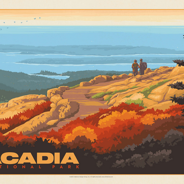 Acadia National Park: 100th Anniversary (Horizontal) 500 Jigsaw Puzzle 3D Modell