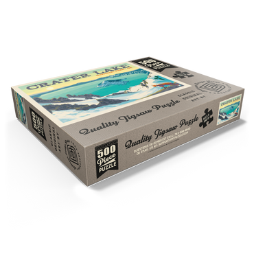 Crater Lake National Park: Winter Fox (Horizontal) 500 Jigsaw Puzzle box view1