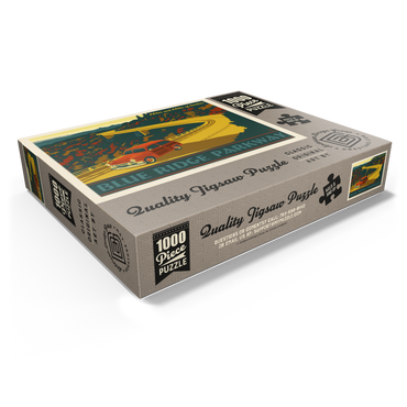 Blue Ridge Parkway, Vintage Poster 1000 Jigsaw Puzzle box view1
