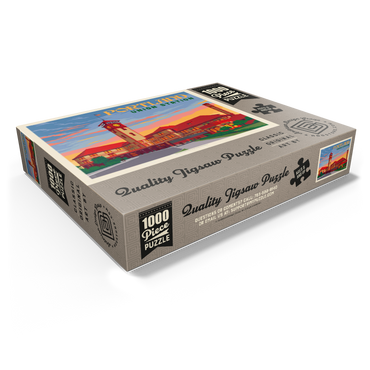 Portland, Oregon: Union Station, Vintage Poster 1000 Jigsaw Puzzle box view1