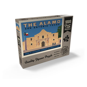 San Antonio, TX: The Alamo (Horizontal) 1000 Jigsaw Puzzle box view2