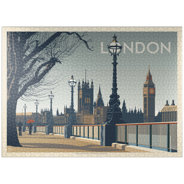 puzzleplate England: London (Horizontal) 1000 Jigsaw Puzzle