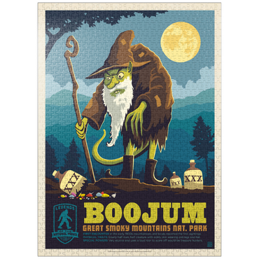 puzzleplate Legends Of The National Parks: Great Smoky Mountain's Boojum 1000 Jigsaw Puzzle
