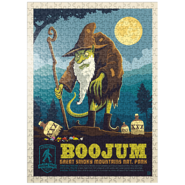 puzzleplate Legends Of The National Parks: Great Smoky Mountain's Boojum 500 Jigsaw Puzzle