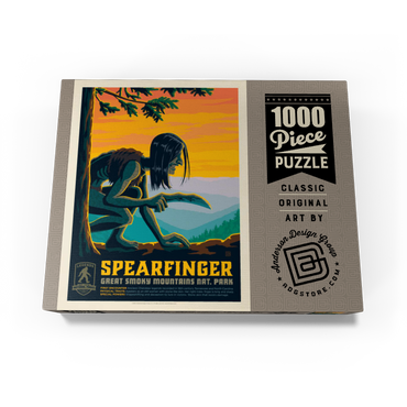 Legends Of The National Parks: Great Smoky Mountain's Spearfinger 1000 Jigsaw Puzzle box view3