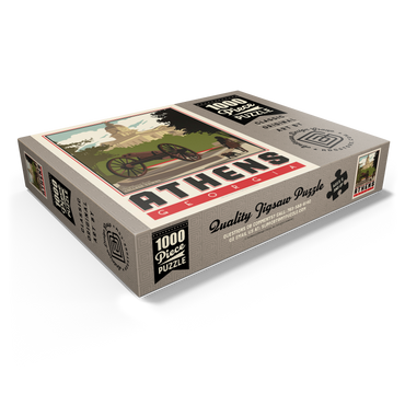 American College Towns: Athens, GA 1000 Jigsaw Puzzle box view1