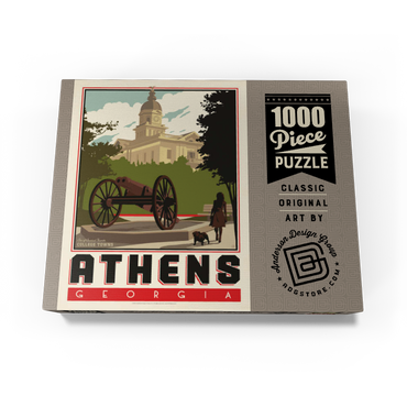 American College Towns: Athens, GA 1000 Jigsaw Puzzle box view3