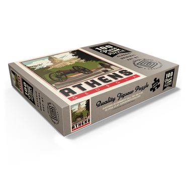 American College Towns: Athens, GA 100 Jigsaw Puzzle box view1