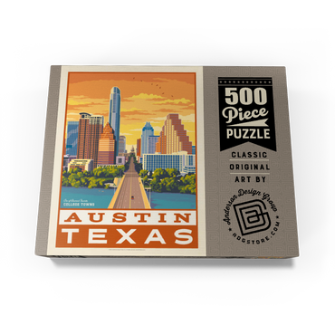 American College Towns: Austin, Texas 500 Jigsaw Puzzle box view3