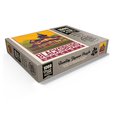 American College Towns: Blacksburg, VA 1000 Jigsaw Puzzle box view1