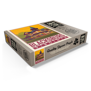 American College Towns: Blacksburg, VA 100 Jigsaw Puzzle box view1
