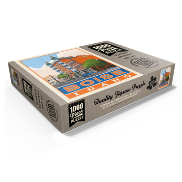 American College Towns: Boise, Idaho 1000 Jigsaw Puzzle box view1